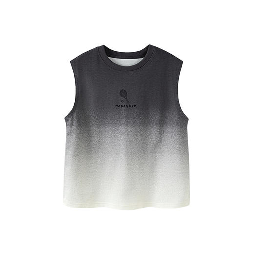 【99元任选3件】迷你巴拉男童背心夏装新款儿童扎染纯棉亲肤透气打底内搭 商品图4