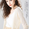 女防晒开衫夏季薄款中长款配裙子毛针织空调衫冰丝外套七分袖宽松 商品缩略图1