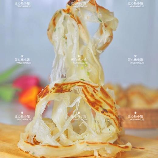 【京东快递】匠心杨小姐传统手工葱花油饼 无添加 早餐速冻手抓饼ANXNY 商品图5