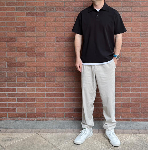 高品质男款~精梳棉假两件Polo领短袖T恤【包邮+三天无理由退huan】 商品图9