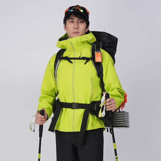 思凯乐（SCALER）【徐振轩同款黄金甲PRO】户外硬壳冲锋衣男女专业暴雨防水登山服（男女款）（TBZG） 商品图7