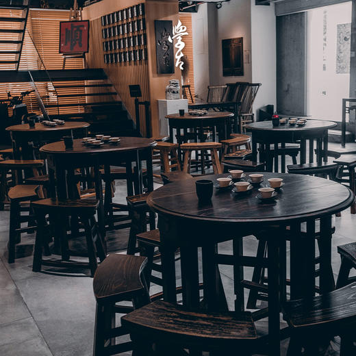 【4种规格可选】娜家桌剧场 90公分民国老桌子 实木可折叠新中式桌子 商品图0