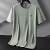 【冰丝】【DPF】大依优型大码短袖T恤时尚休闲运动体恤加大汗衫肥佬潮流夏装圆领半袖男士胖子上衣 商品缩略图5