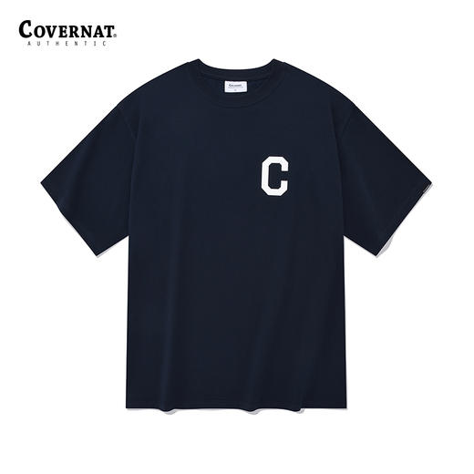 Covernat短袖t恤新品C标志字母休闲上衣CO2302ST12 商品图4