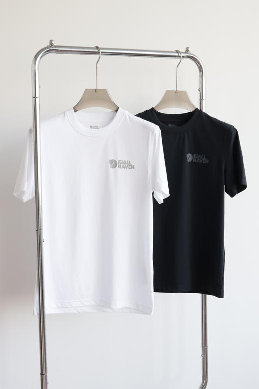 北J狐 25春夏新款 纯棉圆领短袖T恤 TX438 商品图0