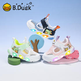 B.Duck小黄鸭童鞋夏季男女童儿童运动鞋23-30 BY1686821