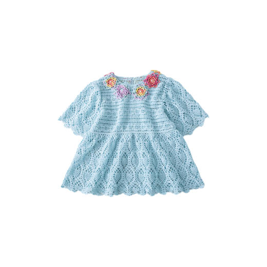 苏苏姐家古风蕾丝套头衫手工DIY编织钩针毛线团上衣材料包 商品图4