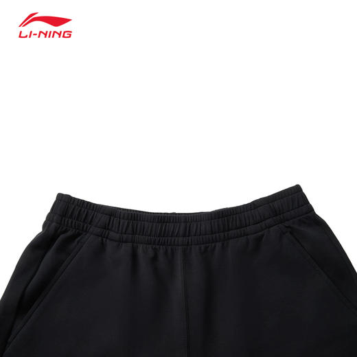 李宁短运动裤女子25春夏新款日常百搭刺绣LOGO休闲宽松卫裤AKSV178 商品图2