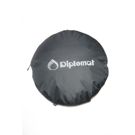 【自营】Diplomat外交官户外帐篷用品野营加厚超轻便1-2人手抛帐篷-黑配灰DFJ-105 手抛帐篷-黑配灰 商品图6