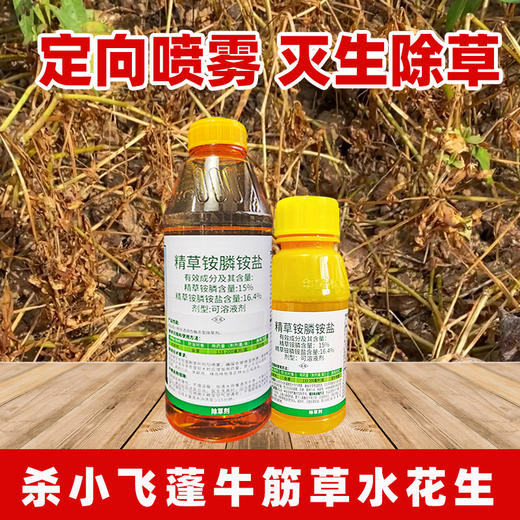 华星徽狼15%精草铵膦铵盐杀水花生牛筋草小飞蓬除草剂正品除杂草 商品图0