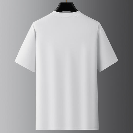 【精梳棉】【DX】大依优型大码短袖T恤肥佬圆领精梳棉夏季新款男士加肥大码休闲半袖胖子上衣 商品图3