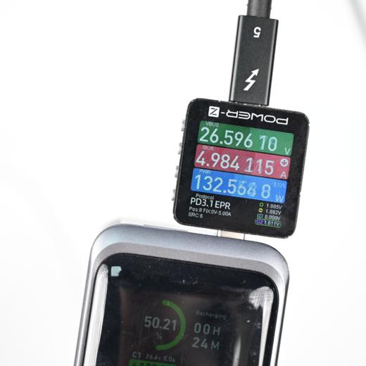 雷电5双TypeC线240W快充PD3.1双C快充线80Gbps传输usb4Gen4数据线 商品图5