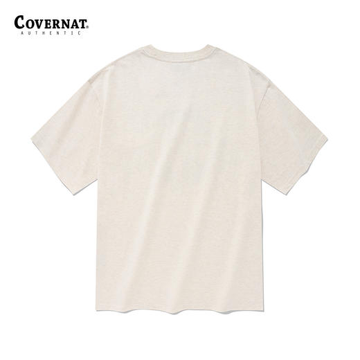 【限时秒杀】Covernat短袖T恤Big College C珠串上衣短袖潮CO2302ST05 商品图6