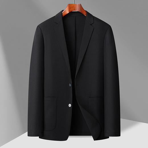 【DAB】大依优型大码男装薄款休闲西装加肥加大外套轻奢弹力西服防晒上衣男士胖子 商品图0