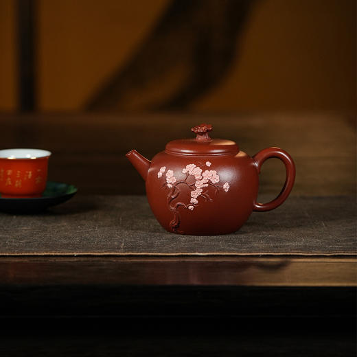 龙德堂陶艺 汤宣武制《盛时》200cc 原矿大红袍  库存请咨询客服 商品图0