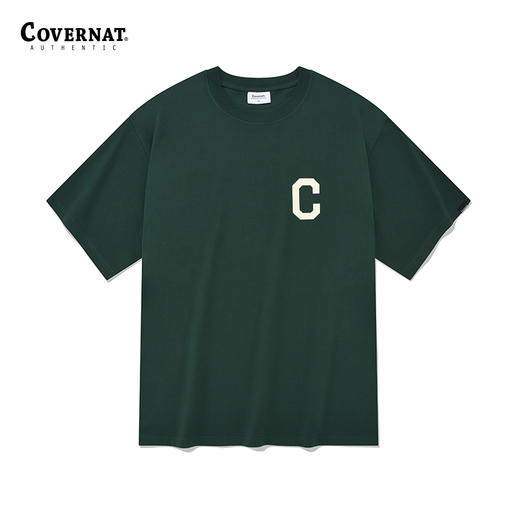 Covernat短袖t恤新品C标志字母休闲上衣CO2302ST12 商品图0