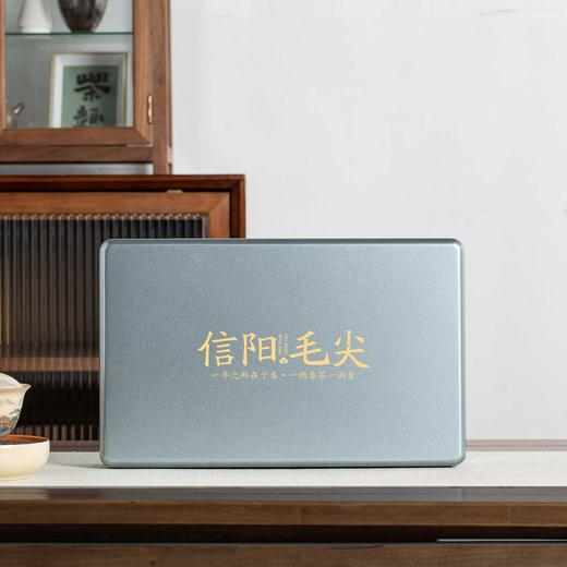 钢琴烤漆木盒【灰.18罐毛尖】60元1套.整箱14套 商品图1