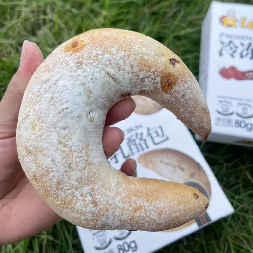 「超值6盒装，低至9.9元1盒」乐士鲜 冷冻乳酪包 0反式脂肪酸 安佳进口乳酪 口感松软不甜腻 80g*6盒 商品图3