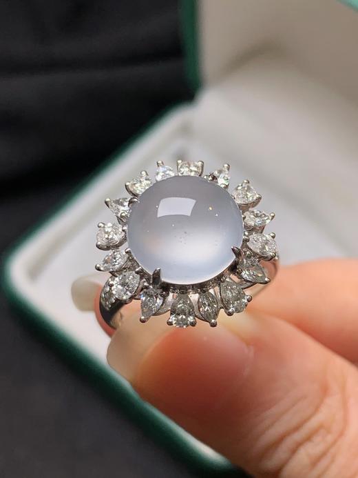 蛋面翡翠戒指 商品图1