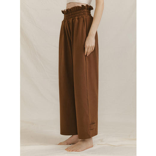 跃牌【洛水之神系列】新品瑜伽裤瑜伽服运动健身瑜伽长裤普拉提裸感宽松九分裤LN35 商品图1