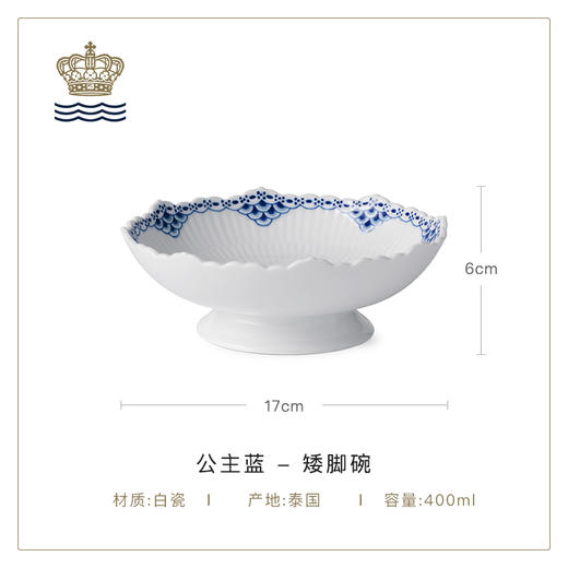 【ROYAL COPENHAGEN】皇家哥本哈根公主蓝手绘餐具餐盘子菜盘家用高级 商品图4