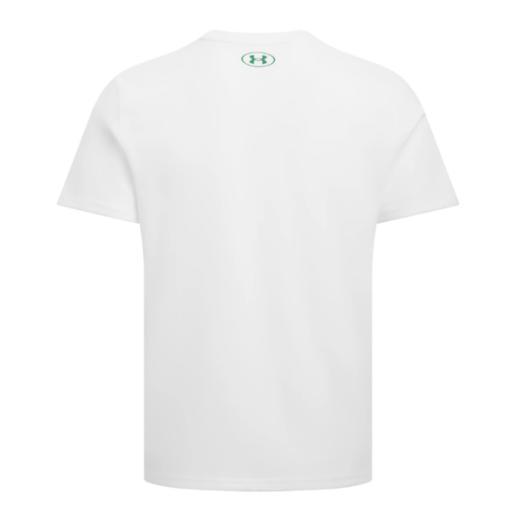 安德玛男子UA Varsity高克重混合短袖T恤6001858-100 商品图1