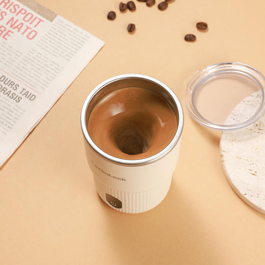 优选丨【乐扣乐扣电动搅拌杯】全自动搅拌/测温二合一解放双手🖐冲泡饮品再也不用费手了~泡奶/冲粉/冲麦片/打鸡蛋等全都可搞定 商品图2