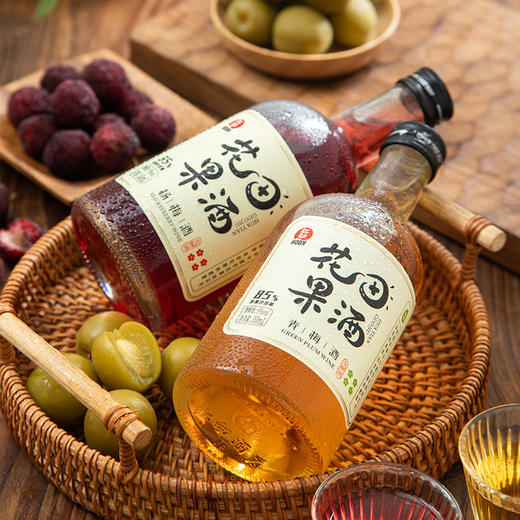 红动 花田果酒青梅酒礼盒350ml*1瓶/6瓶整盒 商品图2