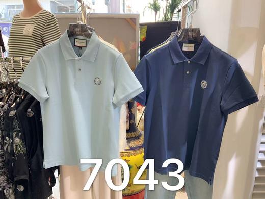 男装25春夏新品休闲翻领POLO短袖T恤2271-7043 商品图0