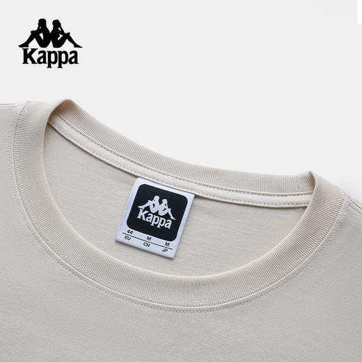 Kappa卡帕背靠背夏季2025新款运动短袖情侣男休闲纯棉t恤上衣女款K0FW2TD40 商品图3