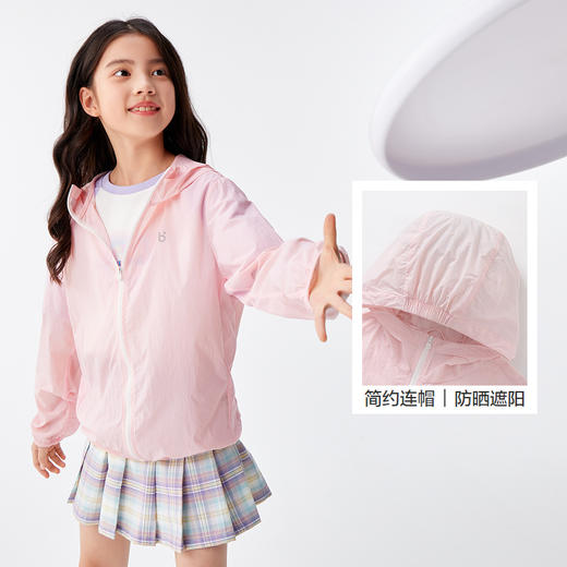 巴拉巴拉男童外套女童防晒服夏季儿童亲子上衣连帽时尚百搭舒适潮 商品图3