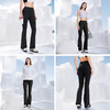 素湃X型收腹细腰健身裤外穿微喇叭运动分区提臀阔腿裤高腰瑜伽裤 商品缩略图4