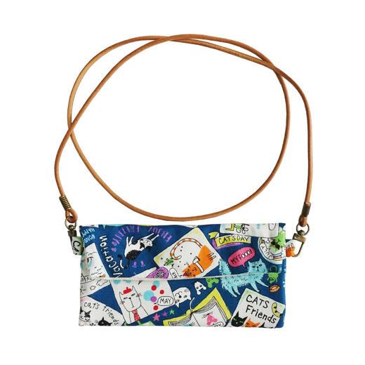 HUJI祤集Comfy斜挎包插画小猫小猫 商品图2
