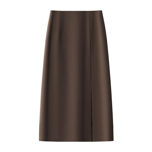 白色西装半身裙女夏薄款新款高腰A字包臀裙夏天中长款职业裙 商品图5