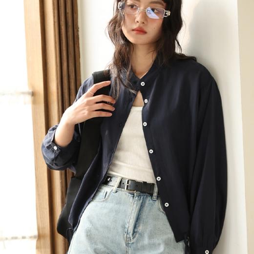 壳木天丝亚麻衬衫|轻薄透气，舒适百搭，两款可选 商品图5