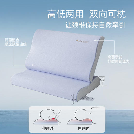 雅芳婷深睡零压枕记忆枕头护颈椎助睡眠慢回弹枕头枕芯成人护颈枕 商品图3
