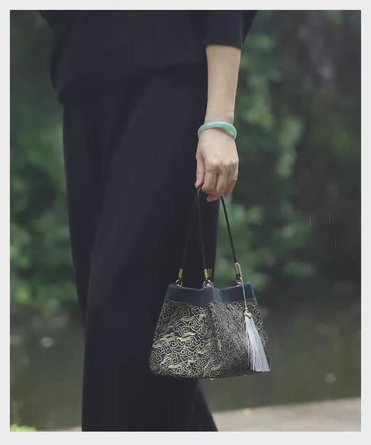 裁缝学苑AQ453手拎包磁扣手提包纸样女装新中国风包包样板图纸 商品图3