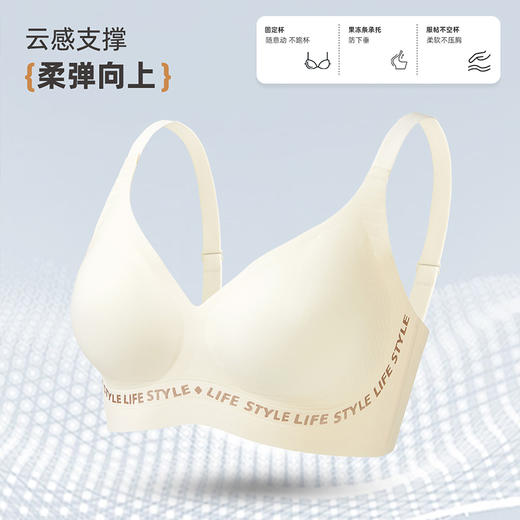 ALDOLA/雅黛俪无痕内衣聚拢显大夏季薄款文胸套装性感无钢圈2025 商品图3