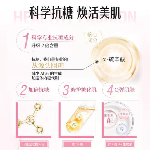 【海豚美购】Swisse焕肤抗糖胶囊60粒升级版 商品图3