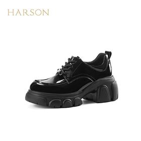 2楼哈森HS252506乐福厚底HARSON女鞋（新百购）