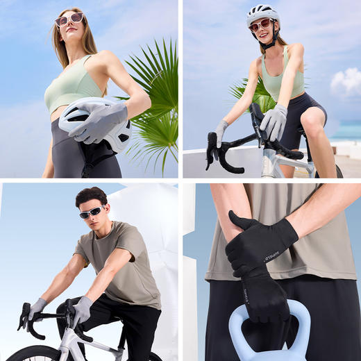 素湃Supield全波段防晒手套夏季户外防晒防滑手套开车骑行凉感 商品图4