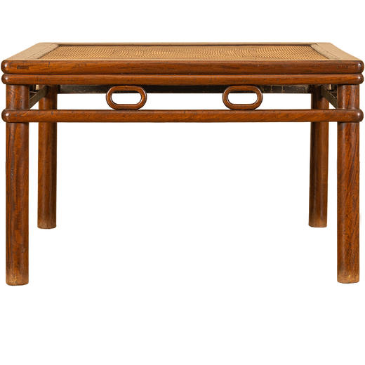 清早期 黄花梨圆包圆单圈卡子花大禅凳 商品图5