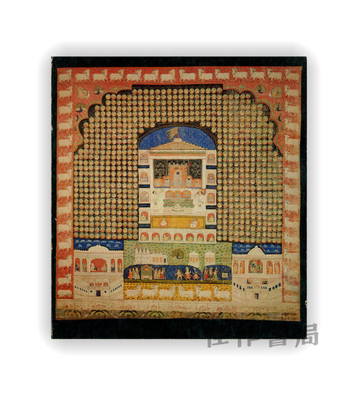 Rajasthani Temple Hangings of the Krishna Cult From the Collection of Karl Mann  New York | 克利希那圣殿绣帷 商品图0