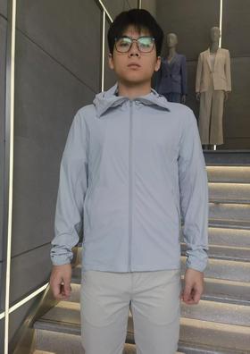 佐丹奴男装2024新款防晒皮肤风衣外套01074002