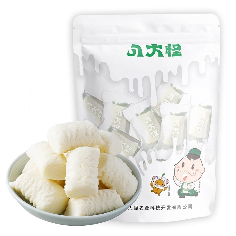 八大怪·新疆奶疙瘩 500g*2  酥软绵密 甜而不腻