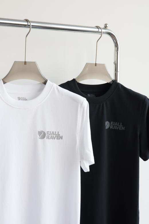 北J狐 25春夏新款 纯棉圆领短袖T恤 TX438 商品图3