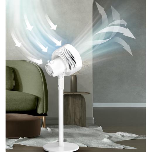 海尔（Haier）空气循环扇家用电风扇落地扇涡轮换气摆头轻音大风量风扇 HFX-J2312A白色 商品图1