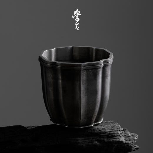 娜家清和建水 中式复古手工锡制储水式250ml 商品图7