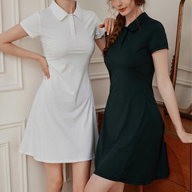 跃牌【洛水之神系列】新款健身运动连衣裙高尔夫跑步显瘦羽毛球透气网球裙319