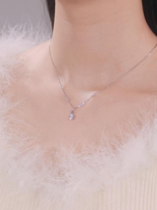 卡蒂罗/KADER 小炭火项链  轻奢原创设计小众冷淡ins风可调节锁骨链 璀璨焰火闪耀吸睛热烈灿烂拼接链 商品图2